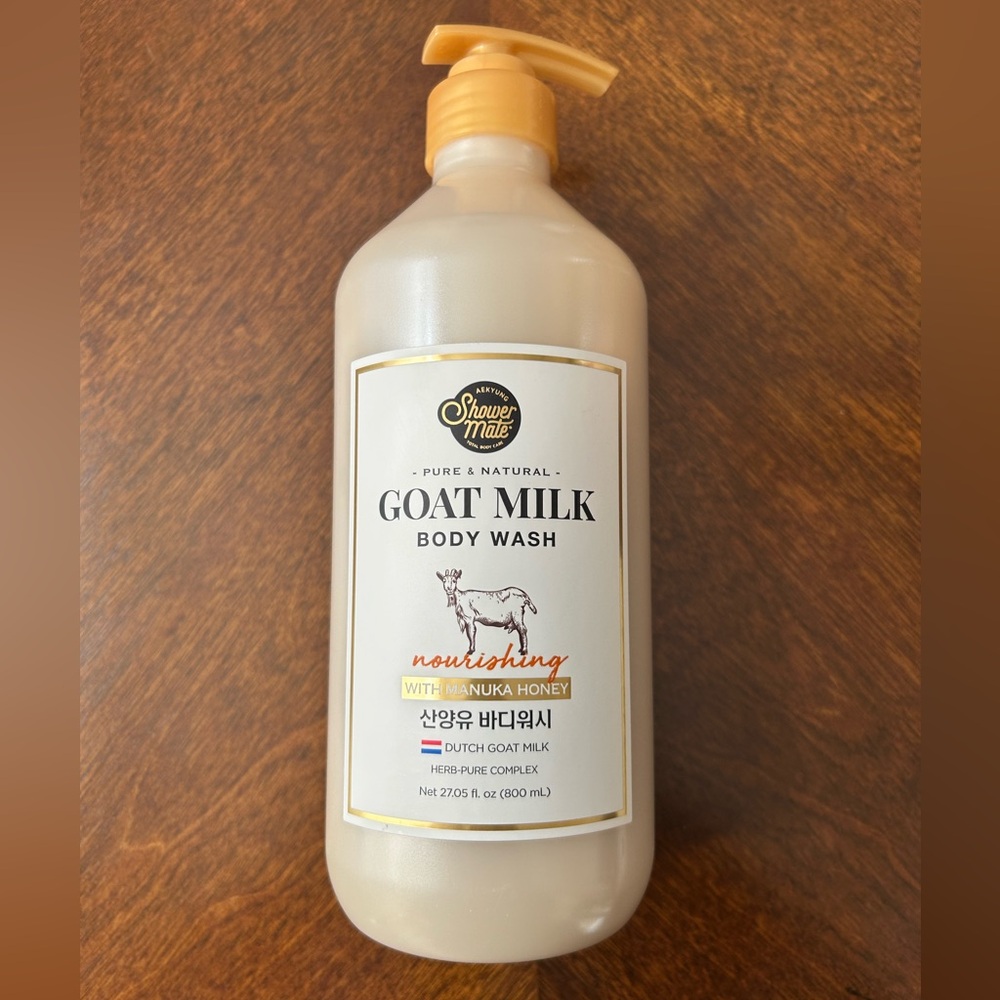 Goat Milk Body Wash w/ Manuka Honey